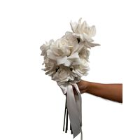 Classic Real Touch matching Bridesmaid BOUQUET (small) ready to go.