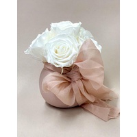 Preserved Rose Bouquet SF753 in Dusty pink bowl