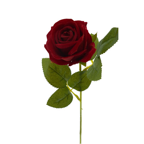 Mini Single Velvet Rose 1717RED