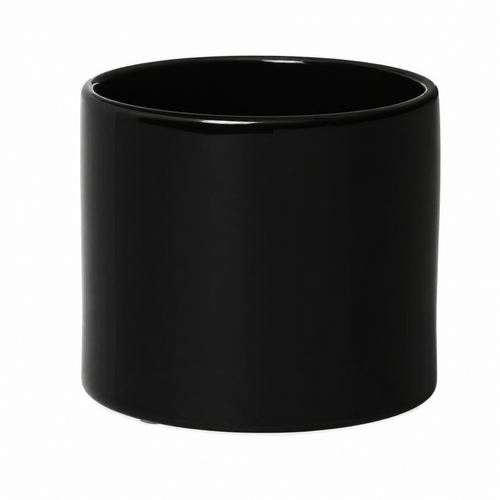 Ceramic Round Vase 20218BK