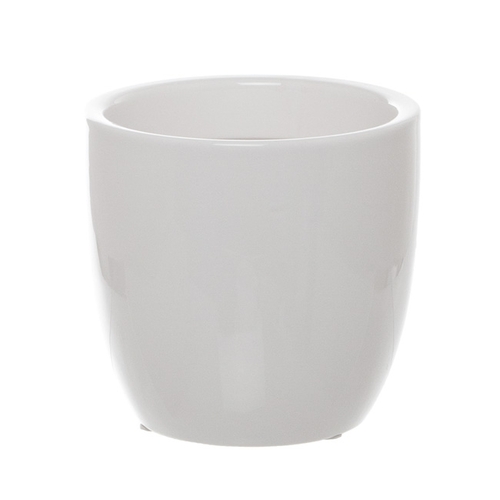 VASE- 20331WH Ceramic Orchid Pot