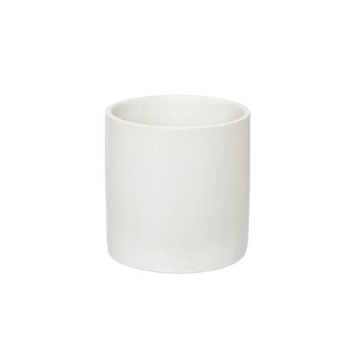 Ceramic cylinder pot SMALL 466108WH