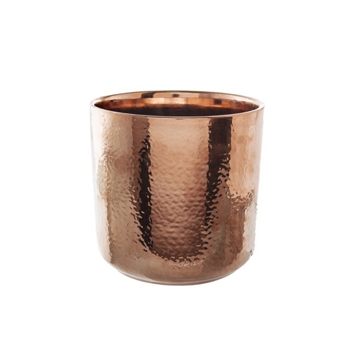 CERAMIC METALLIC CYLINDER POT COPPER 46685CO