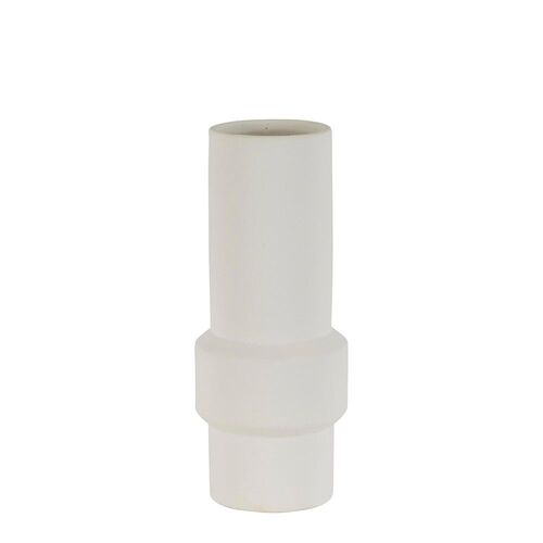 Bennet Stoneware Vase White Small DA2200SML