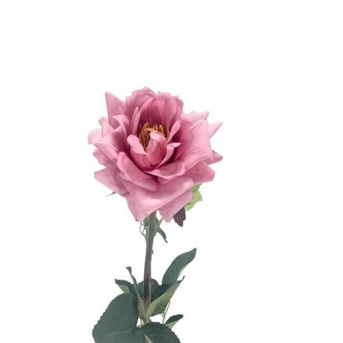 Single Real Touch Garden Rose FB0077-MAUV