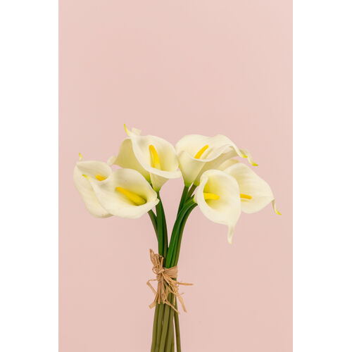 Real Touch Calla Lily bunch FB0082-WH