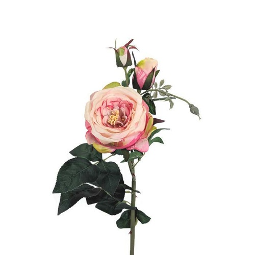 Single Rose Spray FE044-PNK