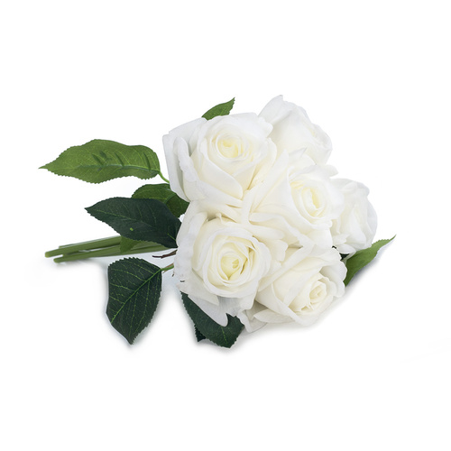 Real Touch Chanel Rose Bunch FI8327WH