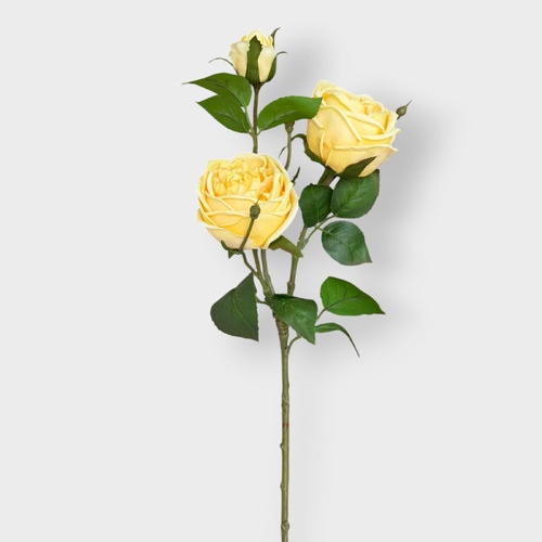 Real Touch David Austin Rose Spray FS133YW