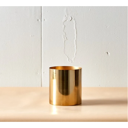 Manor Brass Vase GOLD FVP008-GLD