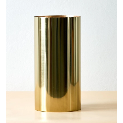 Manor Large Brass Vase GOLD FVP009-GLD
