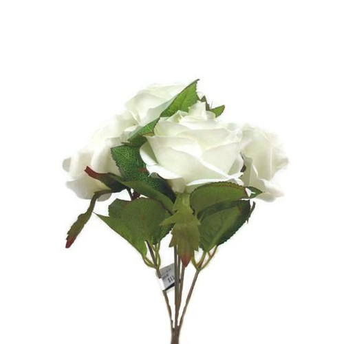 Cream Rose Bunch x 5 heads GF60145