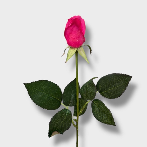 Fuchsia Real Touch Rose Bud GL12743