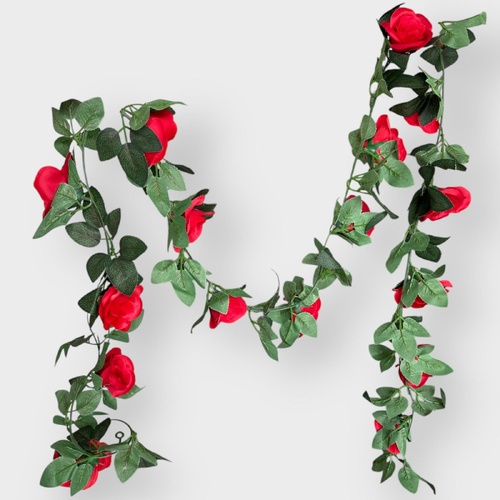 Rose Garland 200cm GR142RED