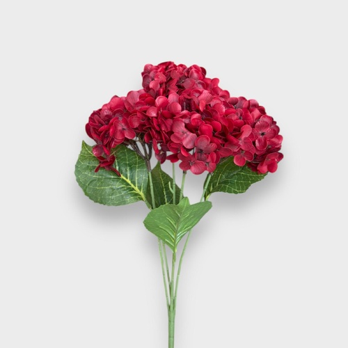 Real Touch Hydrangea Bunch H156BURG