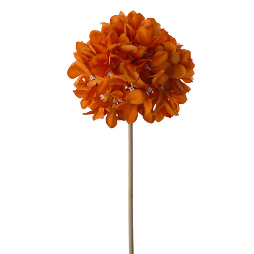 Hydrangea Stem 65cm orange