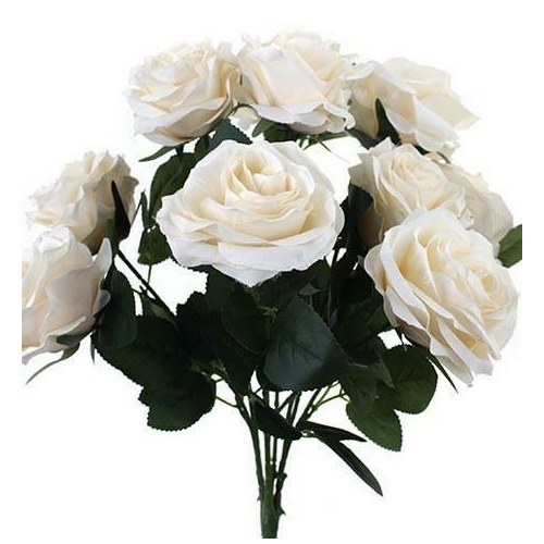 Rose Bunch x 10 heads HF3968-CRM