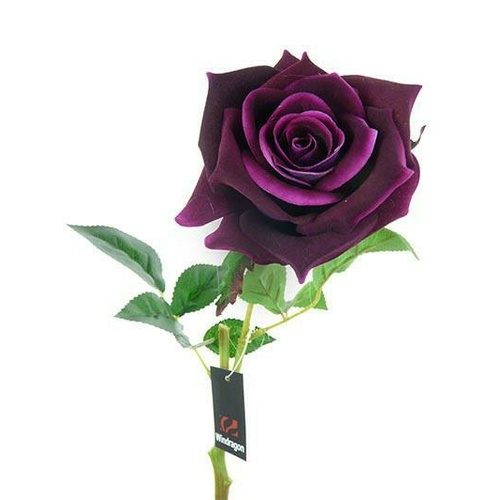 Single Flannel Rose HF4432-PUR