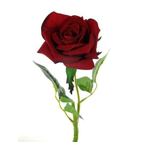 Single Flannel Rose HF4432-RD