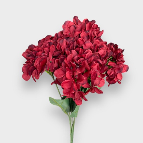 Hydrangea Bunch HF4647-RED