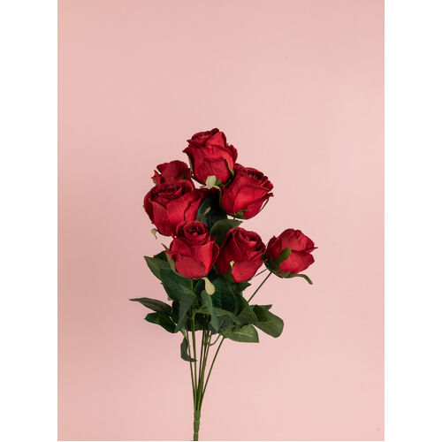 9 head Rose Bunch HU0025-RD HU0025-RD