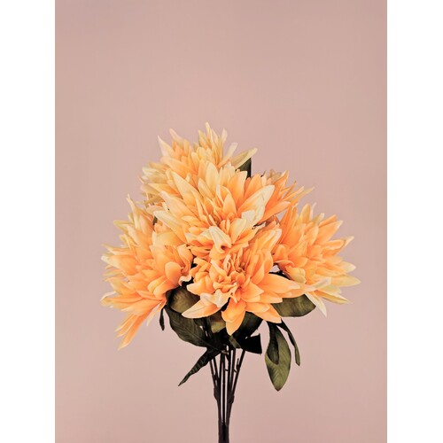 Dahlia Spray 7 heads bunch LB119-PCH