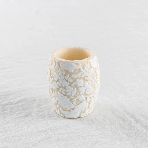 Damask Leaf 4" Hurricane NLC-DL-IW4H