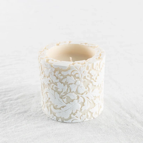 Damask Leaf 4" Recessed NLC-DL-IW4R