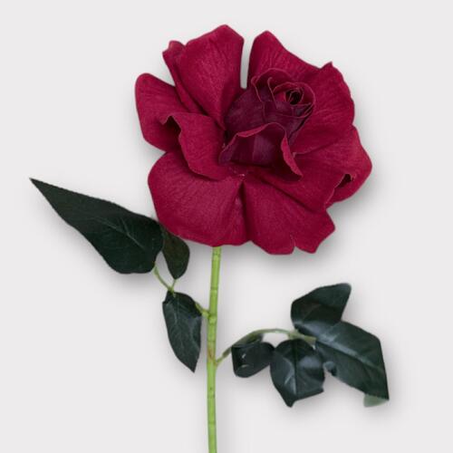 Single Velvet Rose QD0001-RED