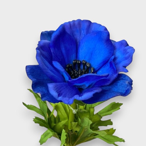 Real touch Anemone Dark Blue