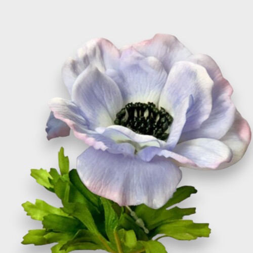 Real touch Anemone Light Blue QD0002-LBLU