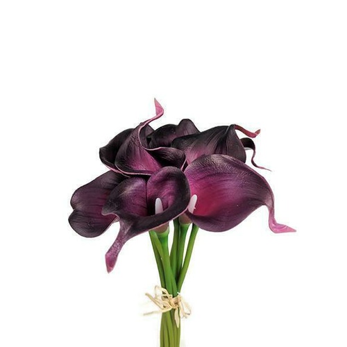 Real Touch Calla Lily bunch S2001-L PUR