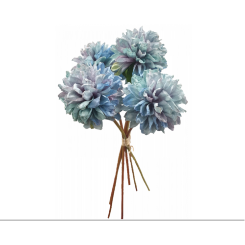 Faux Dried Dahlia Bundle S3108BLU