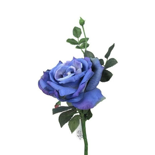 Large Open Rose S5714-BLU