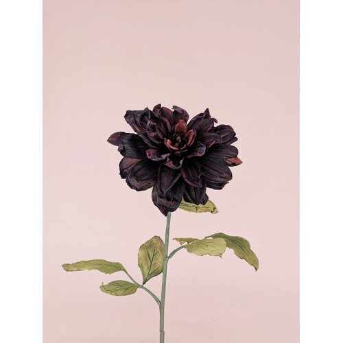 Faux Dried Dahlia S9883DKPUR