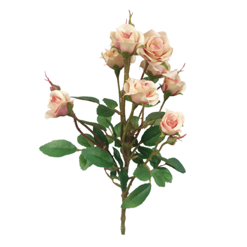 Mini Rose Spray S9939-PEACH