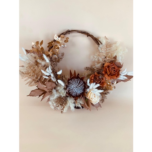 Boho Christmas Wreath SF795