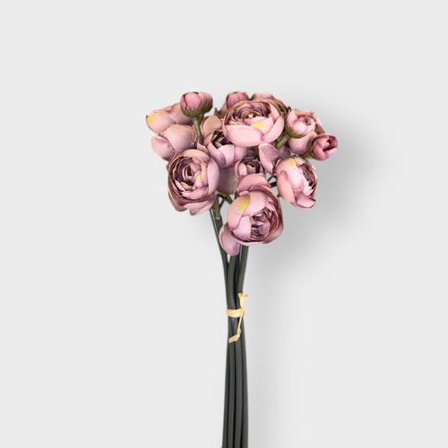 Mini Ranunculus Bunch SM056-MOCCA