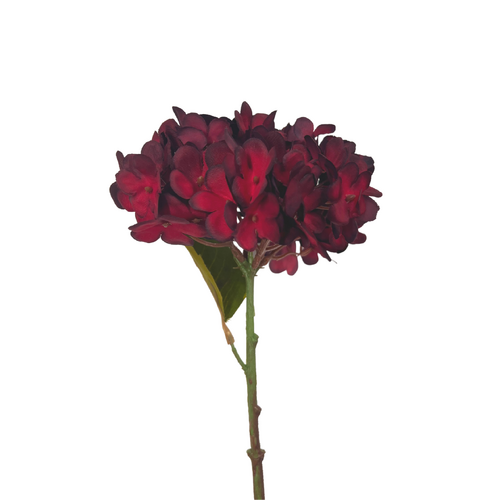Faux Dry Hydrangea SM115-RD