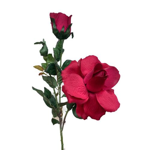 Colombian Rose and Bud Spray T-4001RD
