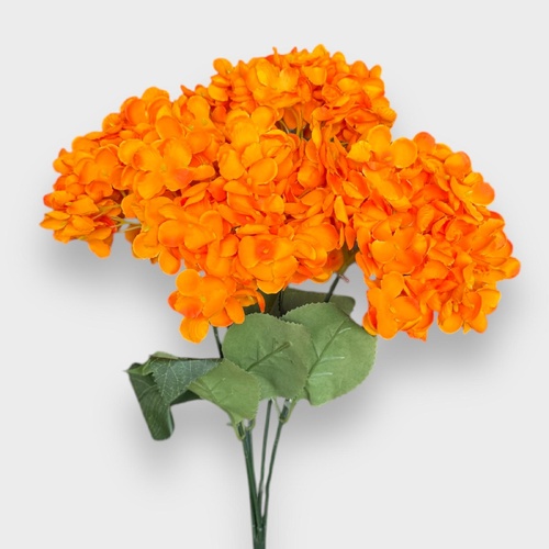 Bright Orange Hydrangea Bunch TH0604-OR