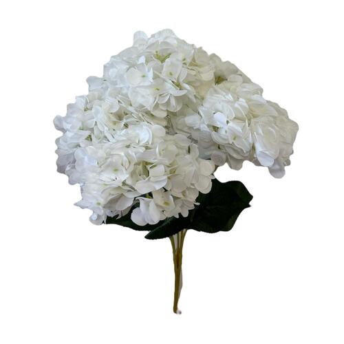 Pure White Hydrangea Bunch TH0604-WW