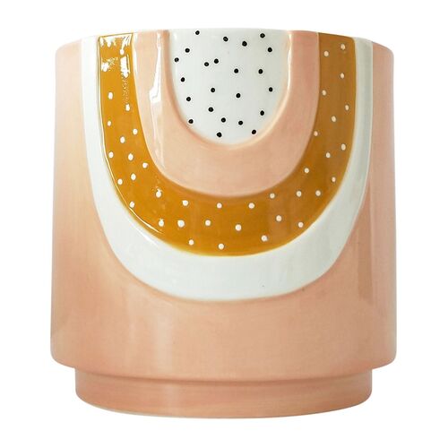 Woodstock Rainbow Planter Pink Sml UG102360