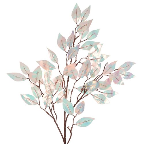 Christmas VOLPANE METALLIC EUCALYPTUS STEM PINK  X230660