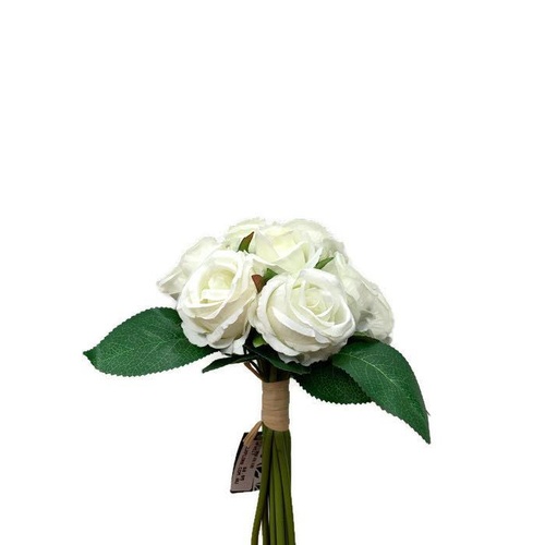 Rose Bouquet x 12 heads HF4517-CRM